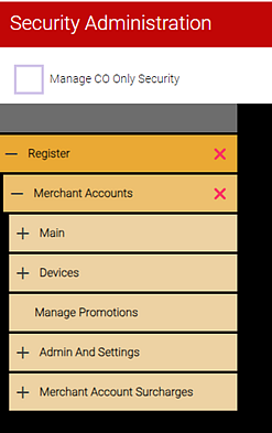 Merchant Account Security